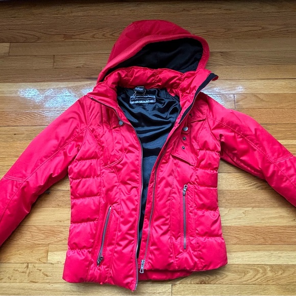Obermeyer red ski jacket size 6 - Picture 1 of 4